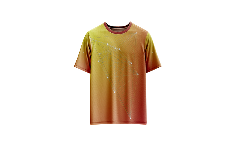 Brownian Graph — Generative artwork inspired by Brownian motion and graph-like patterns